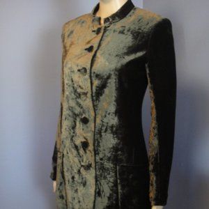 Theory Velvet Coat Size 2